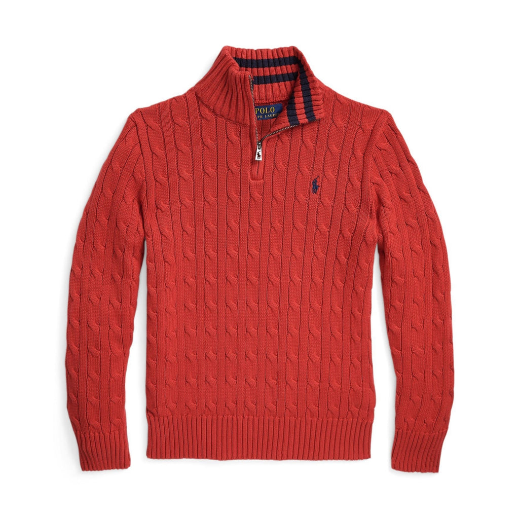 RL Knit Quarter Zip image 4