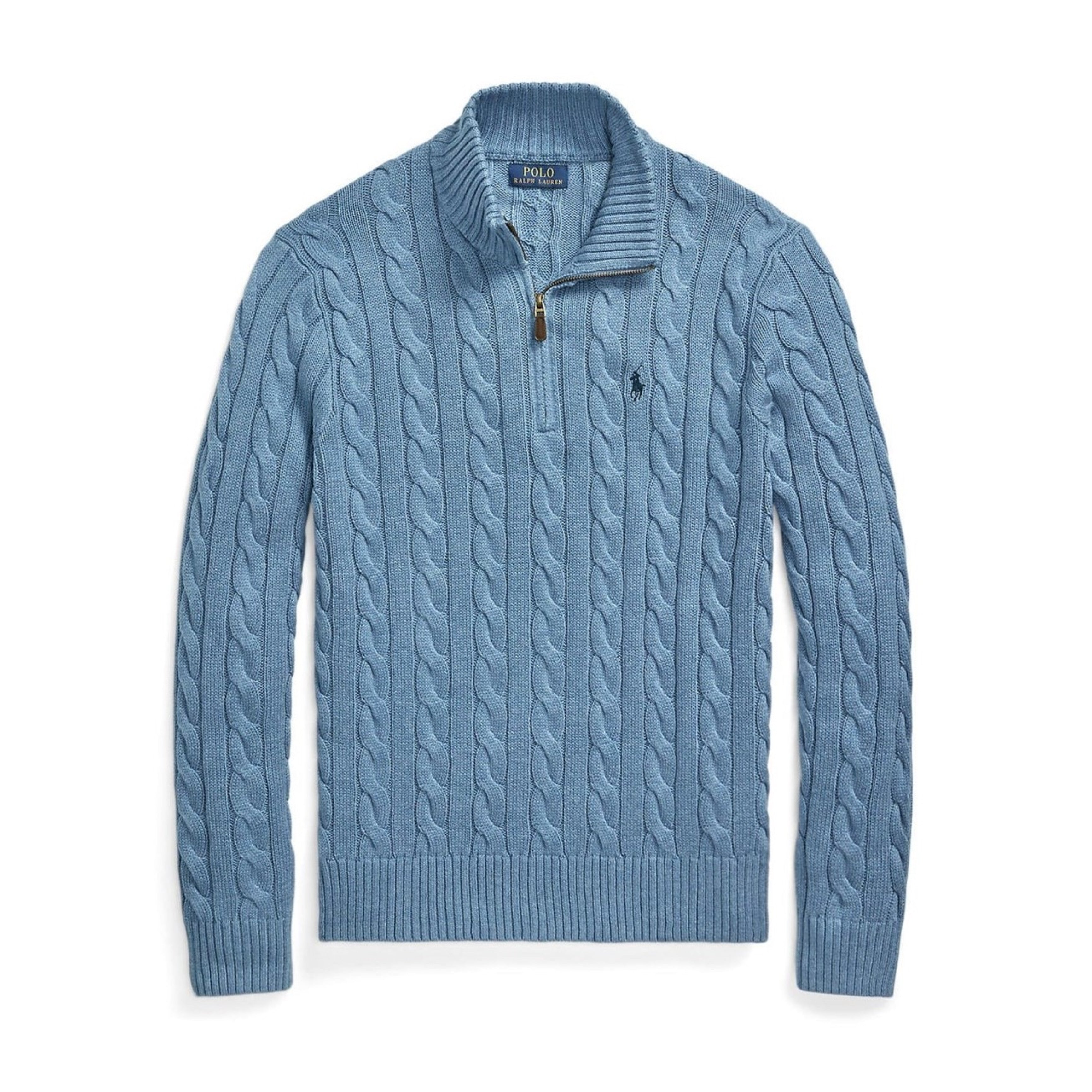 RL Knit Quarter Zip image 3