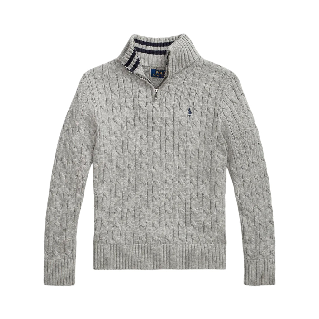 RL Knit Quarter Zip image 2
